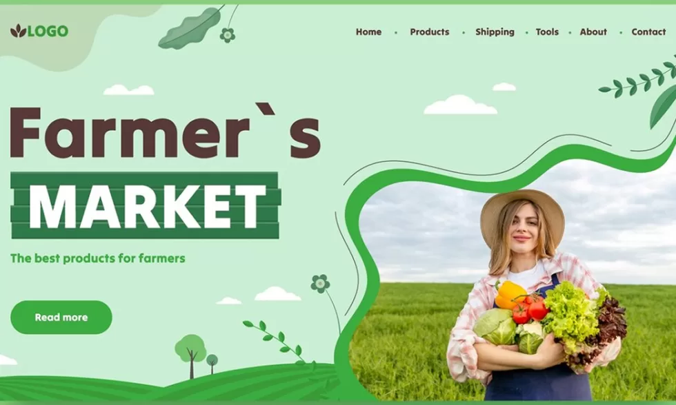 Agriculture and Farming Website Development