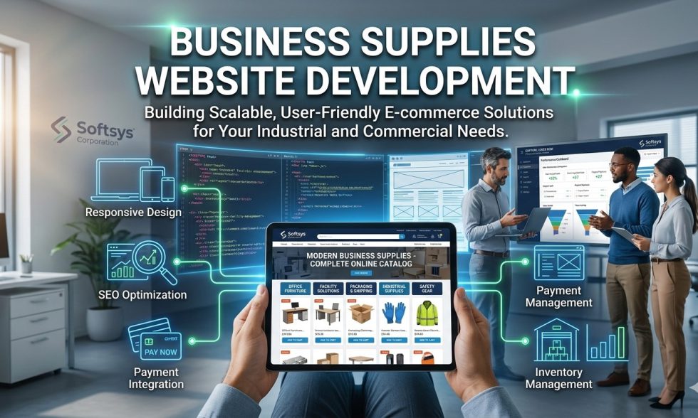 Business Supplies Website Development