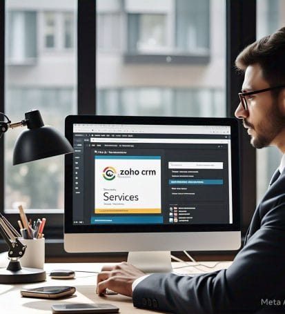zoho crm setup services