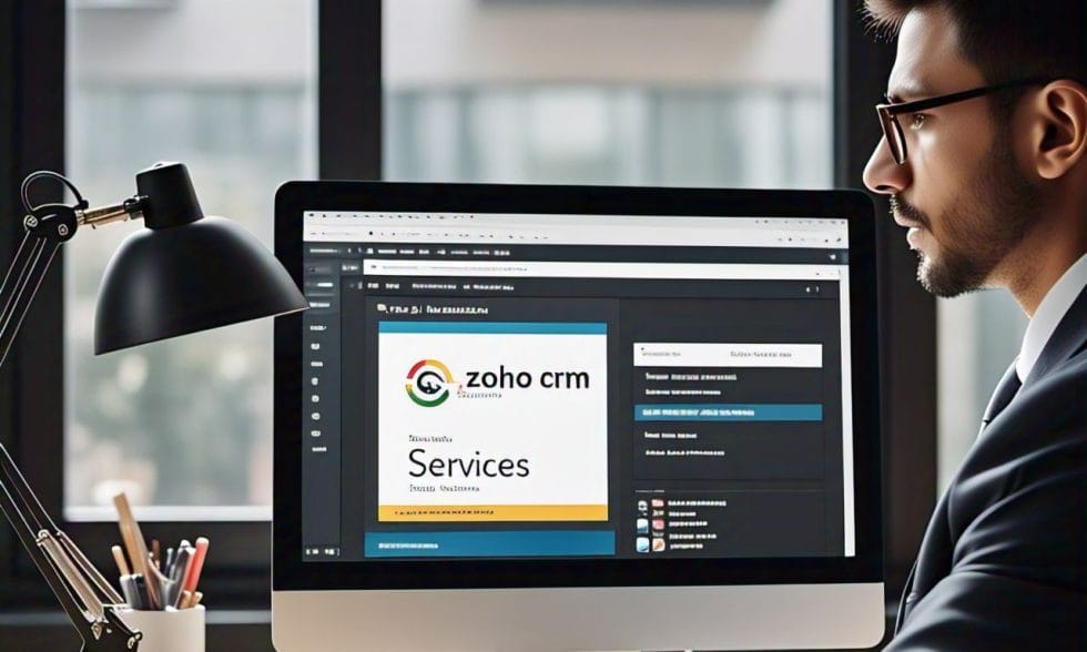 zoho crm setup services