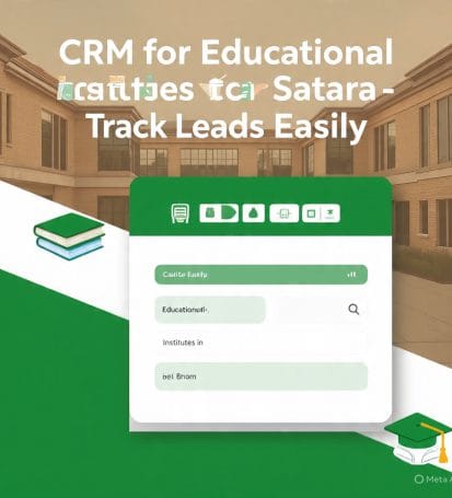 CRM for Educational Institutes in Satara – Track Leads Easily