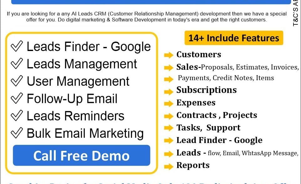 Leads finder CRM