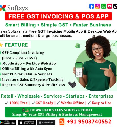 Saless Softsys - Invoice Billing App