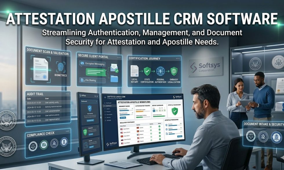 Attestation Apostille CRM Software