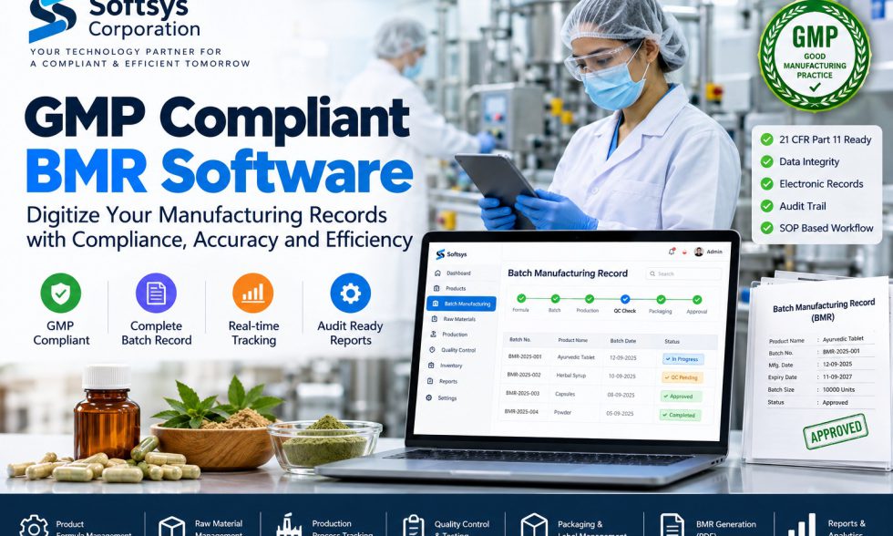 GMP Compliant BMR Software