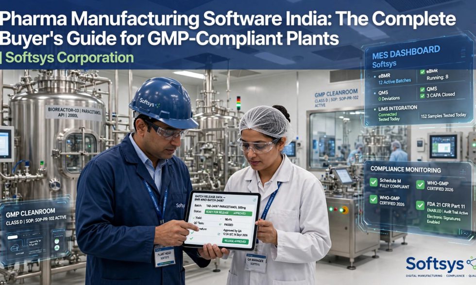 Pharma Manufacturing Software